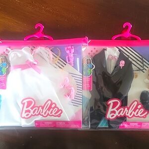 👰‍♀️ BARBIE & KEN DOLL WEDDING DRESS CLOTHES NEW/SEALED